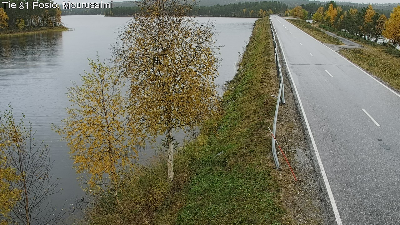 Kelikamerat Kuva Tie 81 Posio, Mourusalmi, Posio, Lappi