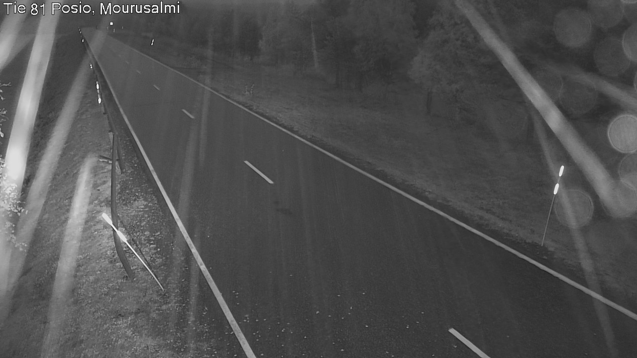 Kelikamerat Kuva Tie 81 Posio, Mourusalmi, Posio, Lappi