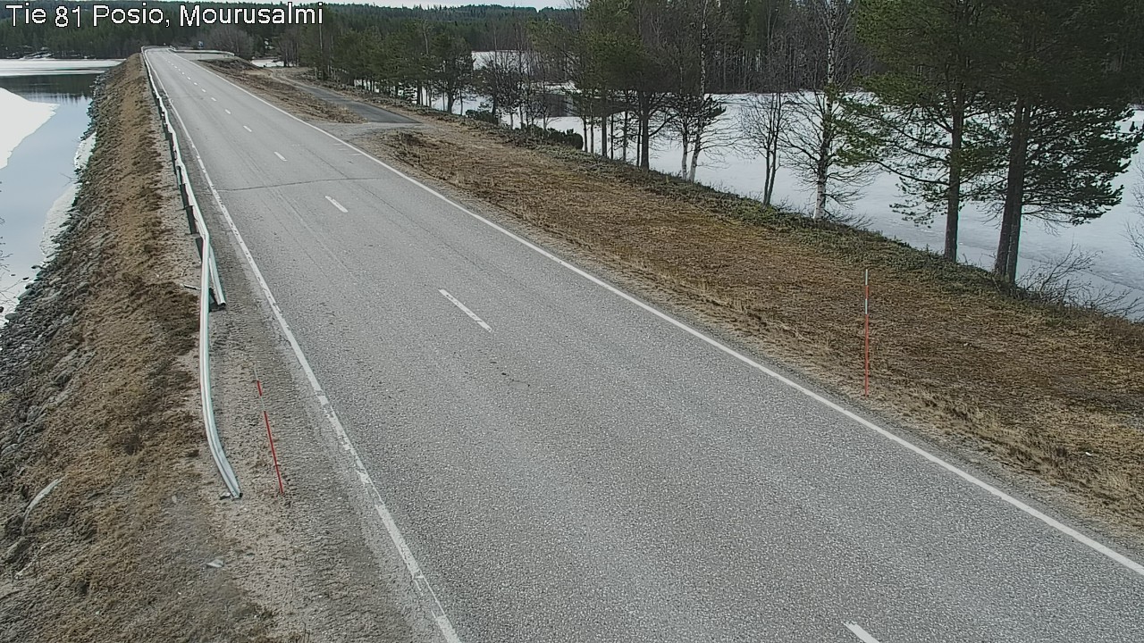 Weather Camera Image Väg 81 Posio, Mourusalmi, Posio, Lappi