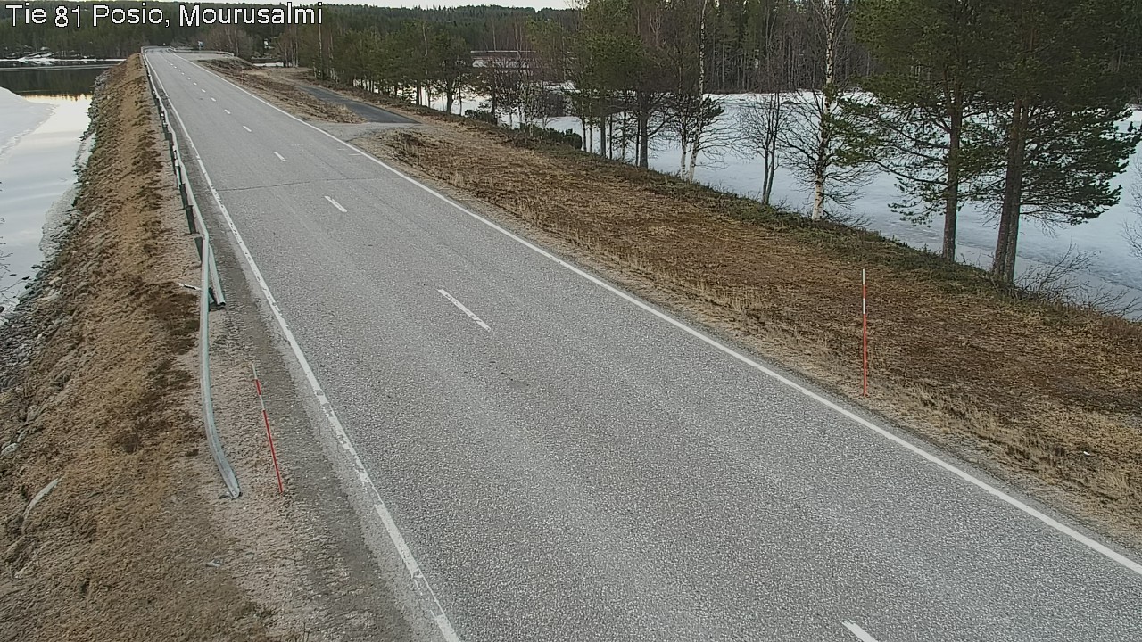 Weather Camera Image Väg 81 Posio, Mourusalmi, Posio, Lappi