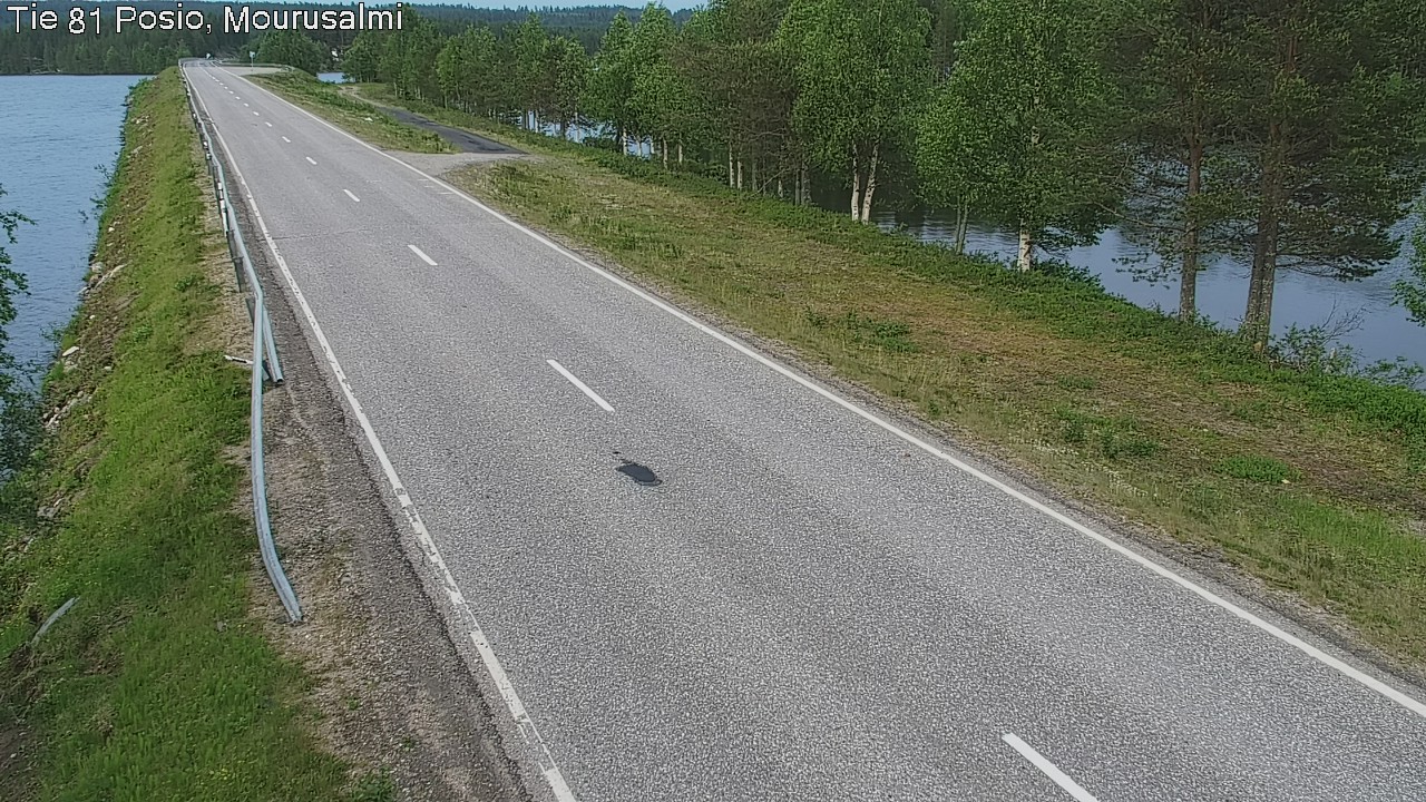 Kelikamerat Kuva Tie 81 Posio, Mourusalmi, Posio, Lappi