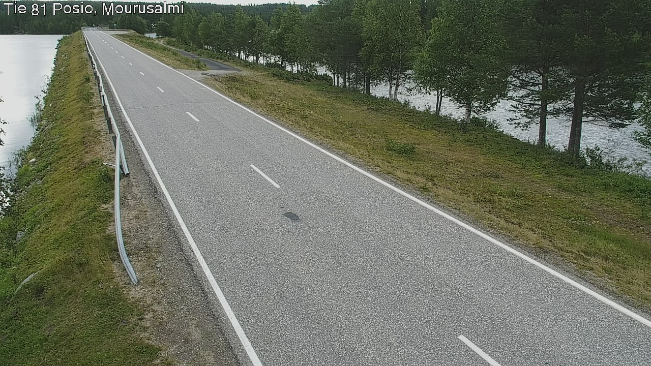 Weather Camera Image Road 81 Posio, Mourusalmi, Posio, Lappi