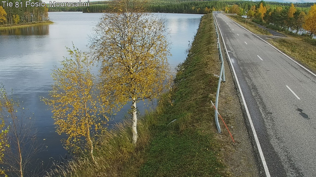 Kelikamerat Kuva Tie 81 Posio, Mourusalmi, Posio, Lappi