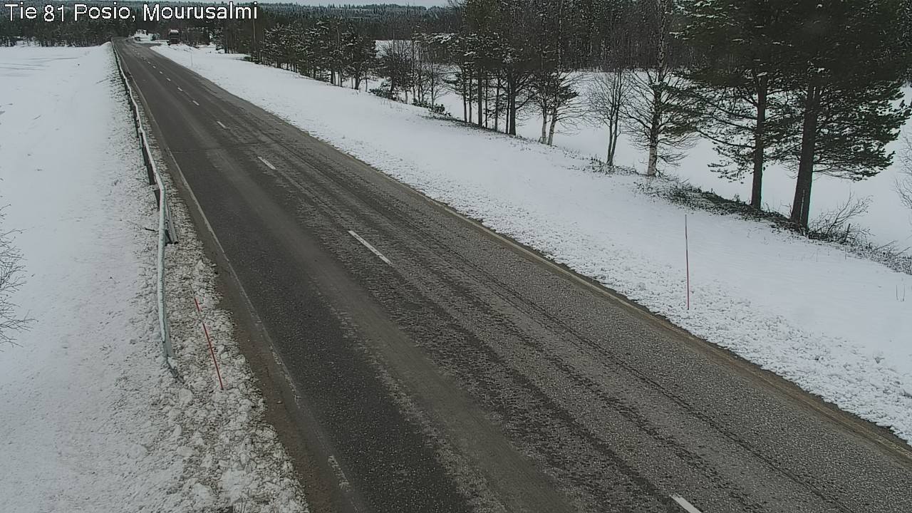 Kelikamerat Kuva Tie 81 Posio, Mourusalmi, Posio, Lappi