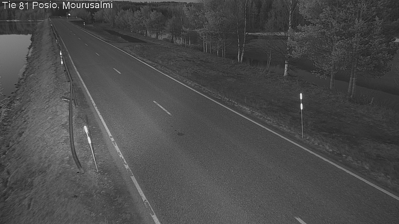 Weather Camera Image Road 81 Posio, Mourusalmi, Posio, Lappi