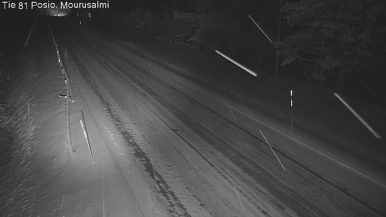 Weather Camera Image Väg 81 Posio, Mourusalmi, Posio, Lappi