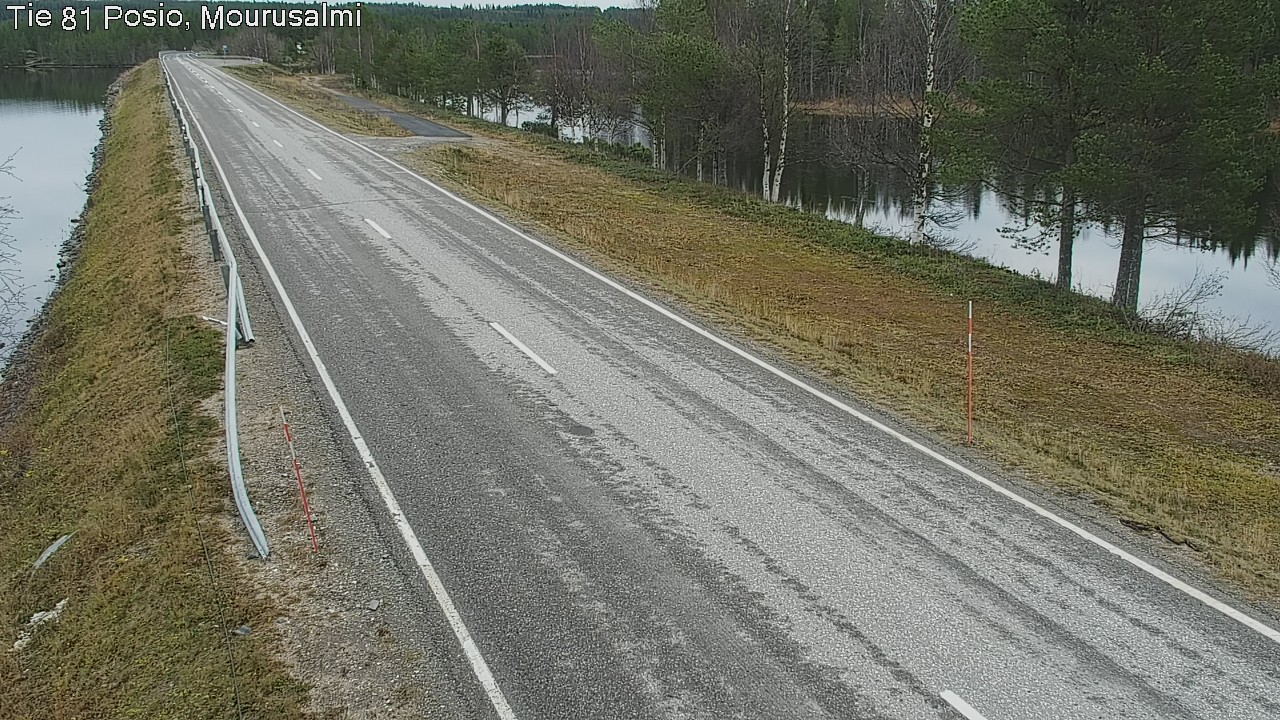 Kelikamerat Kuva Tie 81 Posio, Mourusalmi, Posio, Lappi