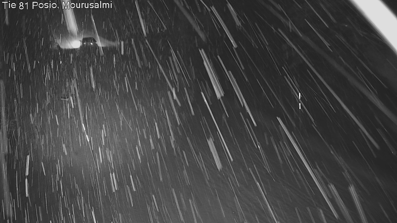 Weather Camera Image Väg 81 Posio, Mourusalmi, Posio, Lappi