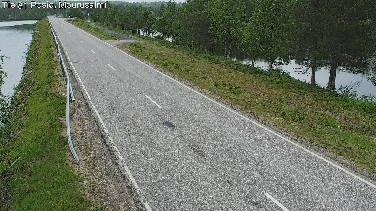 Kelikamerat Kuva Tie 81 Posio, Mourusalmi, Posio, Lappi