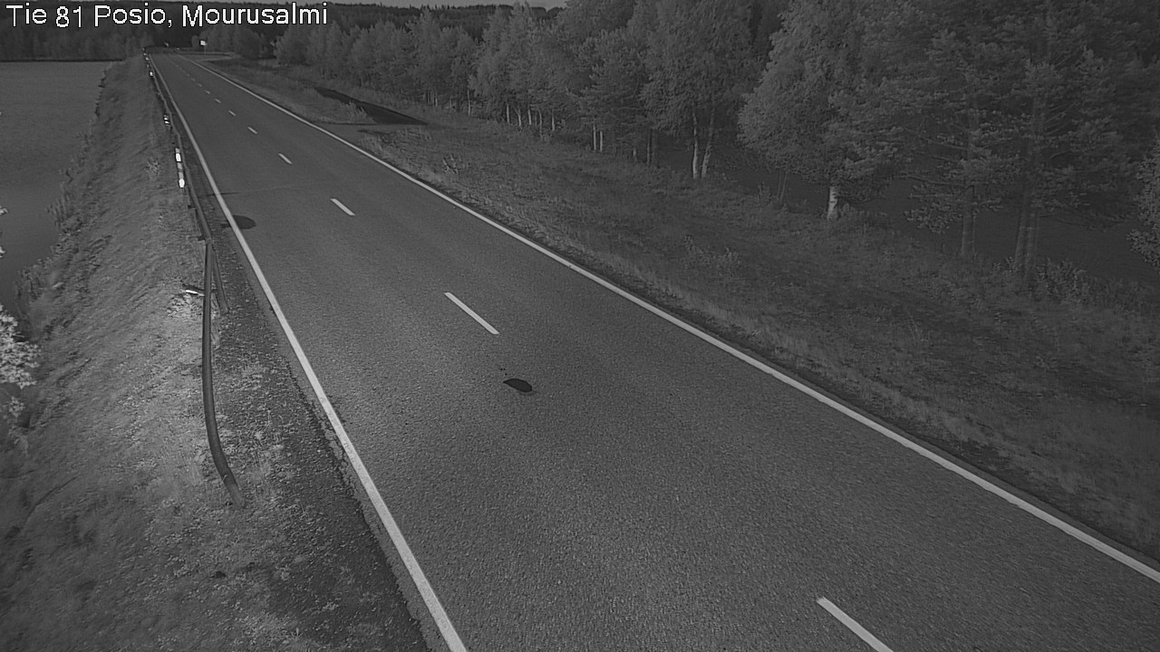 Kelikamerat Kuva Tie 81 Posio, Mourusalmi, Posio, Lappi