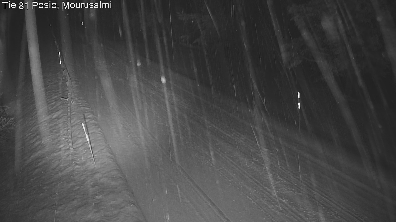 Weather Camera Image Väg 81 Posio, Mourusalmi, Posio, Lappi
