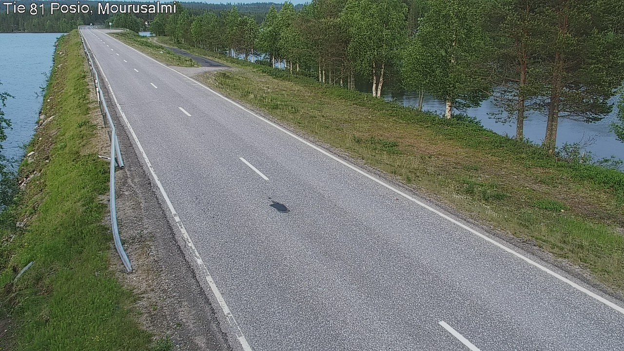 Kelikamerat Kuva Tie 81 Posio, Mourusalmi, Posio, Lappi