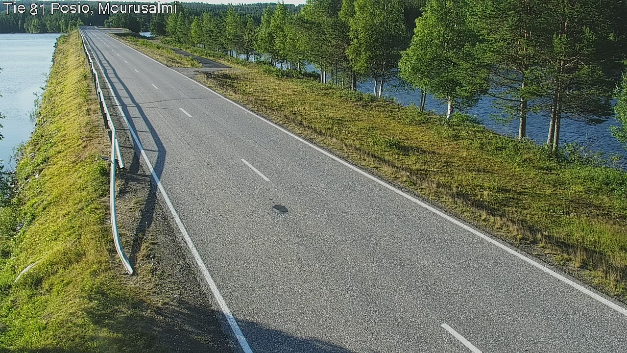Weather Camera Image Road 81 Posio, Mourusalmi, Posio, Lappi