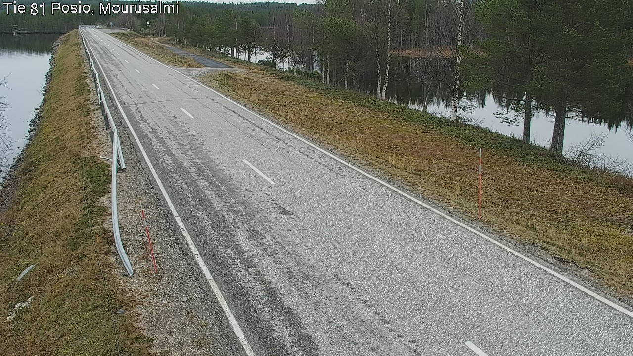 Kelikamerat Kuva Tie 81 Posio, Mourusalmi, Posio, Lappi