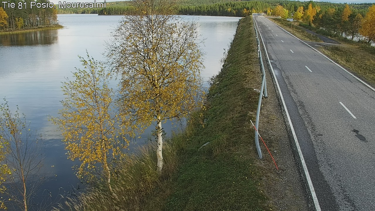 Kelikamerat Kuva Tie 81 Posio, Mourusalmi, Posio, Lappi