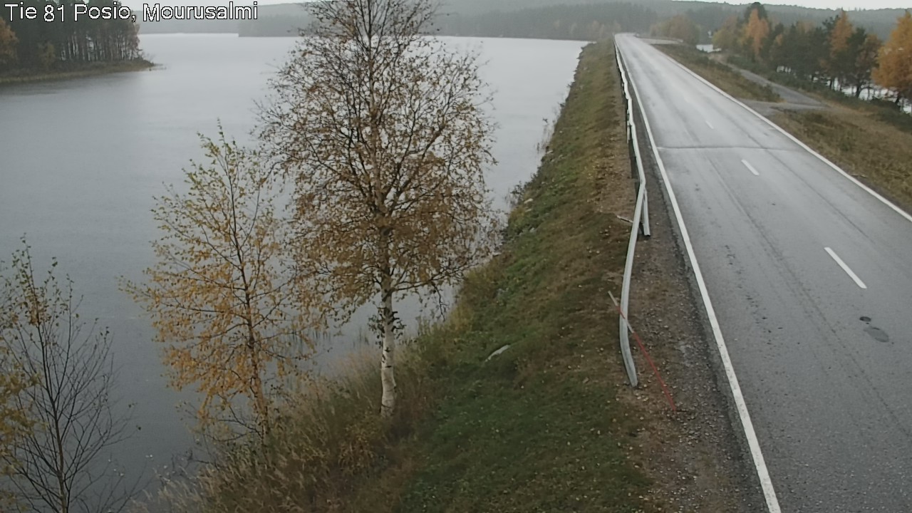 Kelikamerat Kuva Tie 81 Posio, Mourusalmi, Posio, Lappi