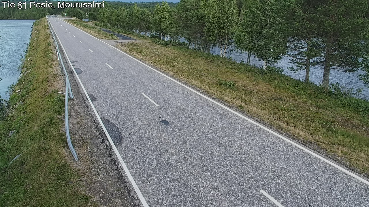 Kelikamerat Kuva Tie 81 Posio, Mourusalmi, Posio, Lappi