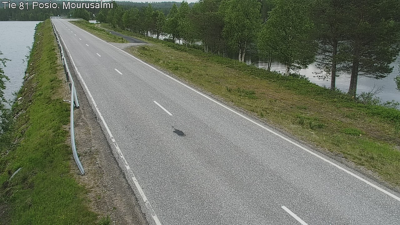 Kelikamerat Kuva Tie 81 Posio, Mourusalmi, Posio, Lappi