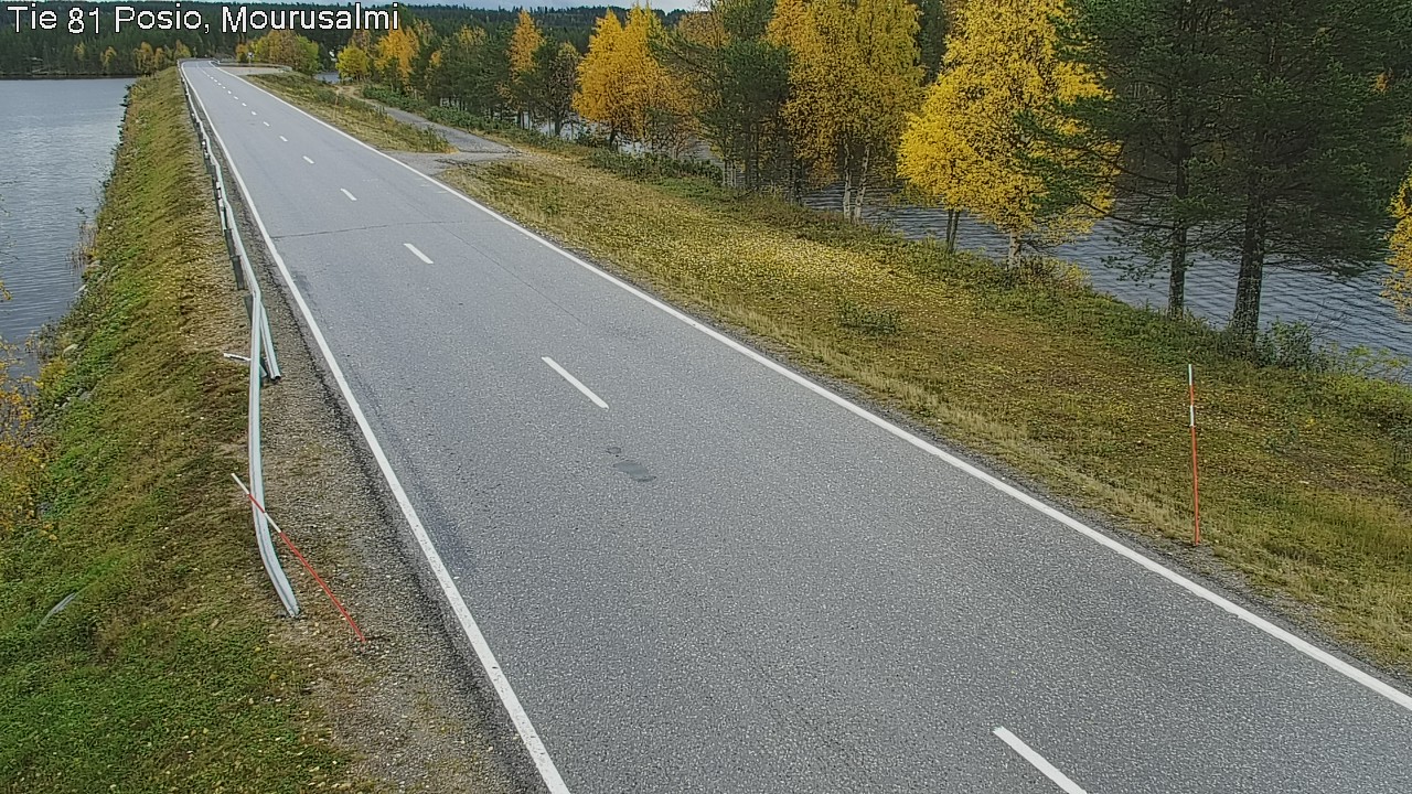 Weather Camera Image Road 81 Posio, Mourusalmi, Posio, Lappi