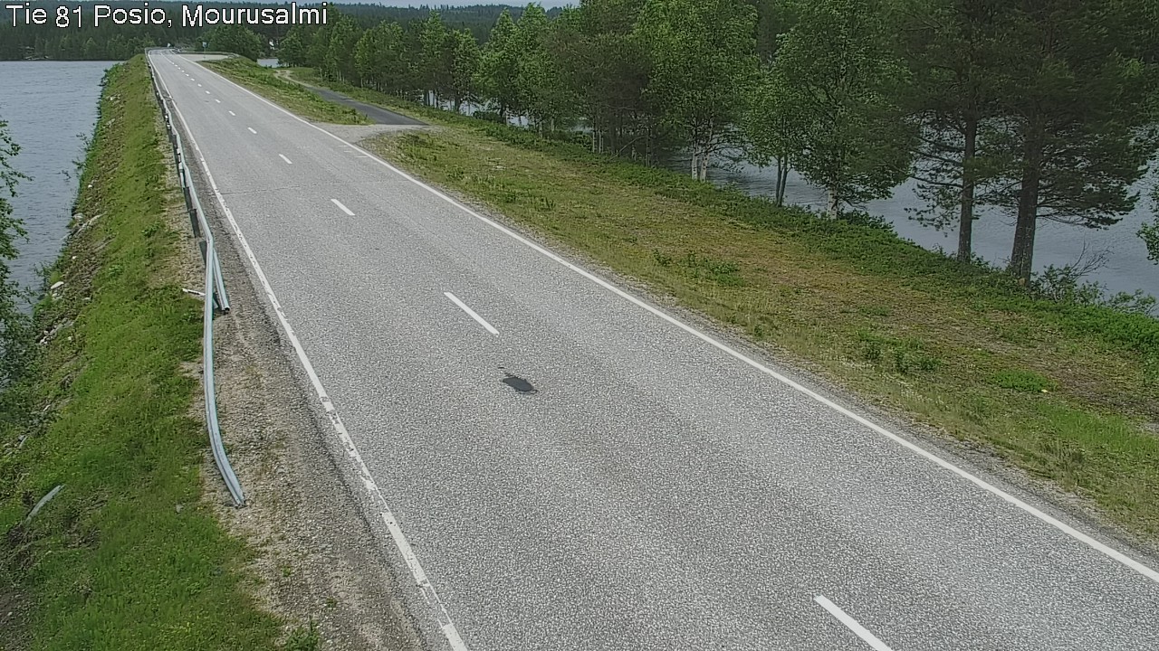 Weather Camera Image Road 81 Posio, Mourusalmi, Posio, Lappi