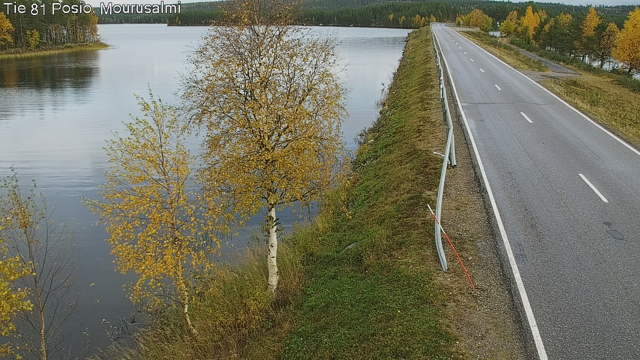 Kelikamerat Kuva Tie 81 Posio, Mourusalmi, Posio, Lappi