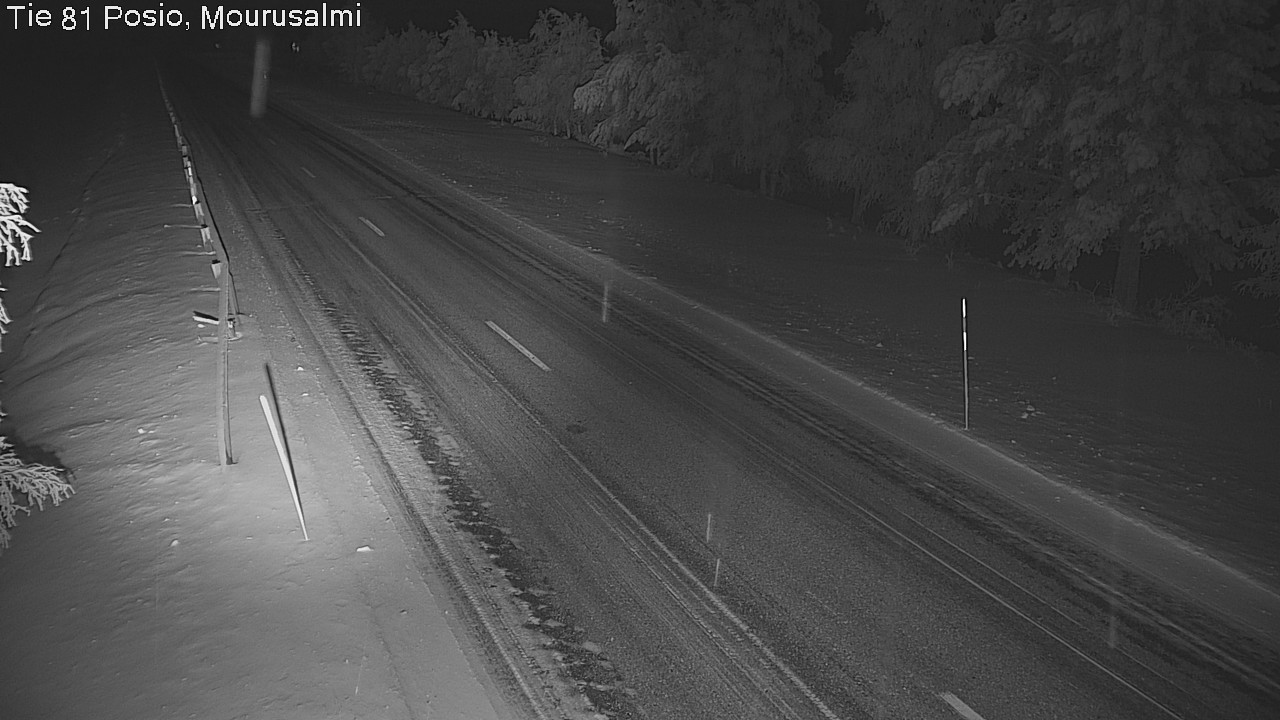 Kelikamerat Kuva Tie 81 Posio, Mourusalmi, Posio, Lappi