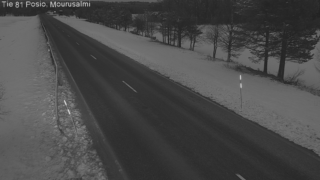 Kelikamerat Kuva Tie 81 Posio, Mourusalmi, Posio, Lappi