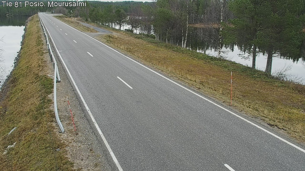Kelikamerat Kuva Tie 81 Posio, Mourusalmi, Posio, Lappi