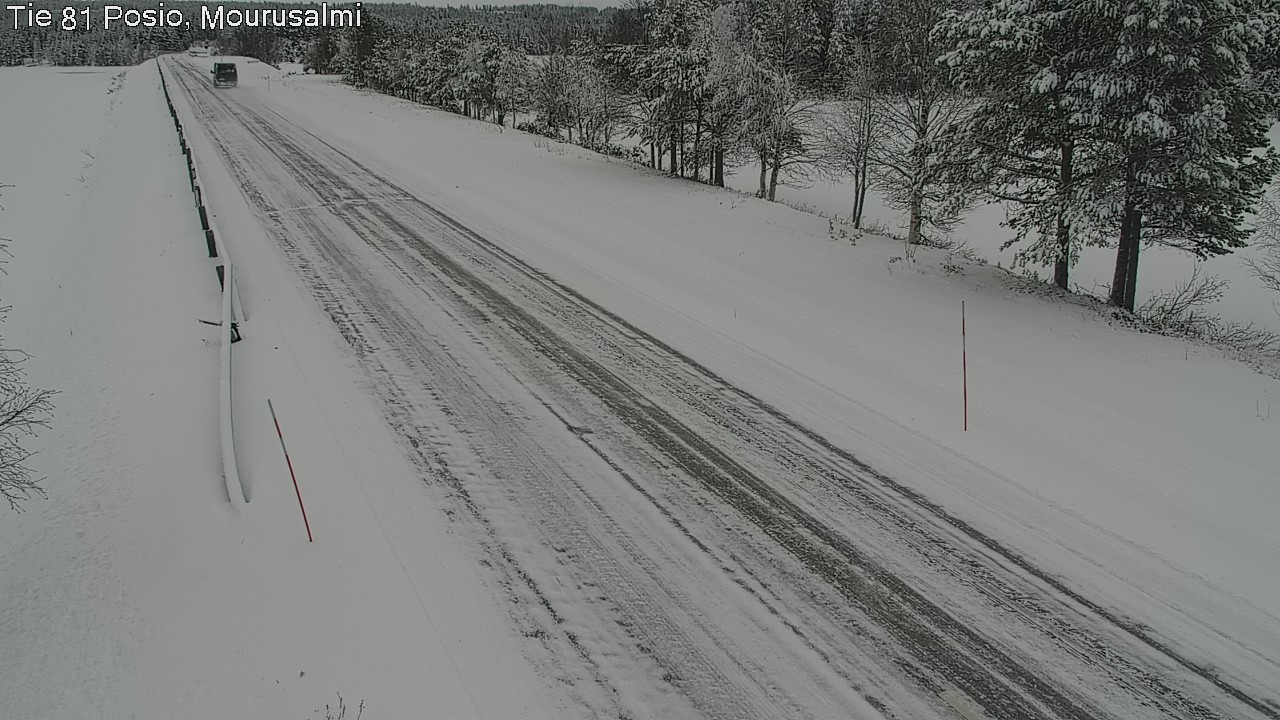 Weather Camera Image Väg 81 Posio, Mourusalmi, Posio, Lappi