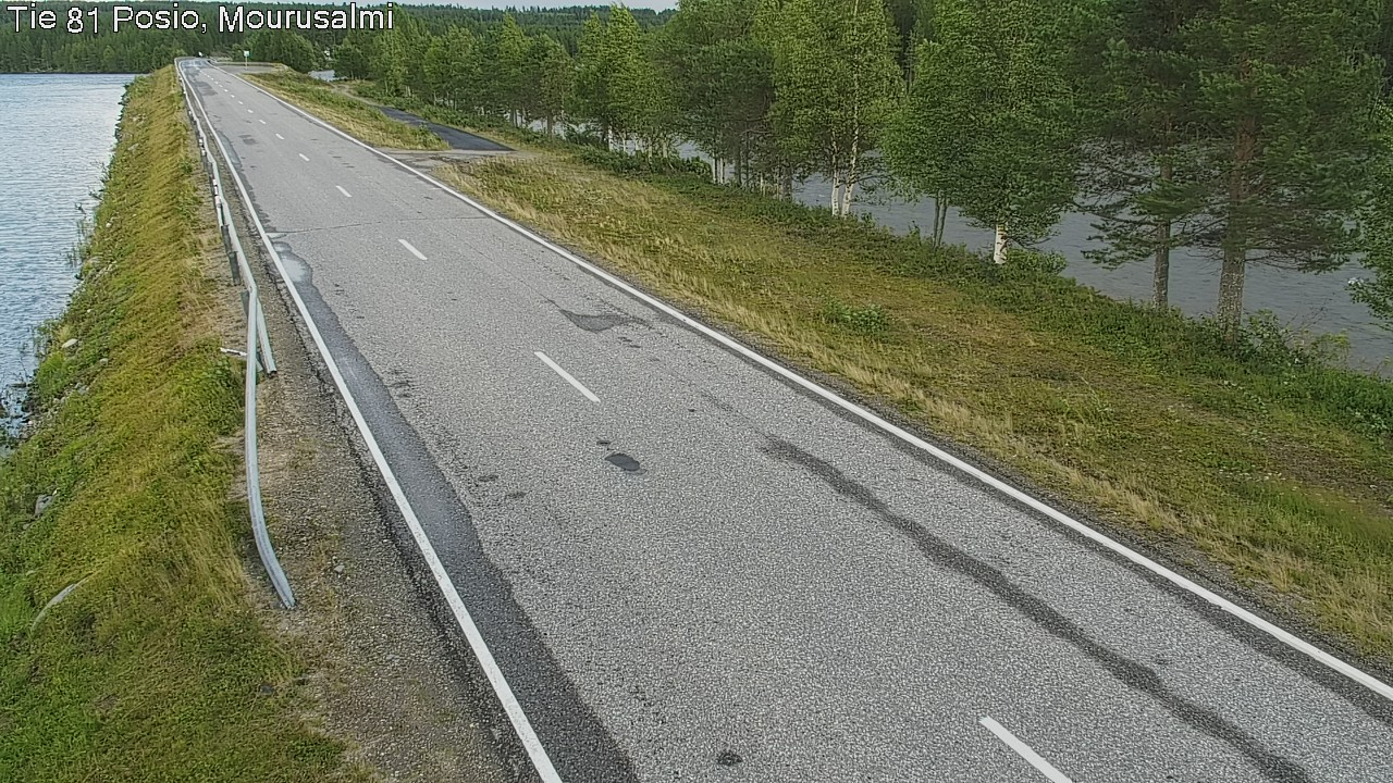 Kelikamerat Kuva Tie 81 Posio, Mourusalmi, Posio, Lappi