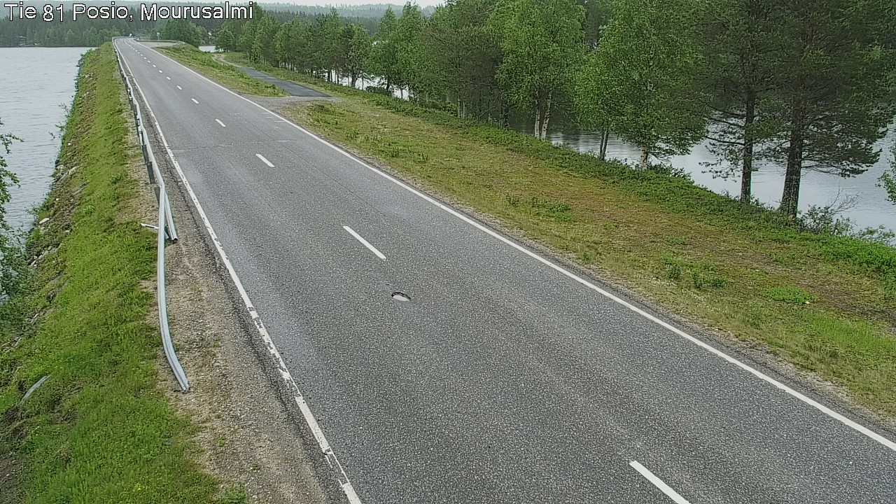 Kelikamerat Kuva Tie 81 Posio, Mourusalmi, Posio, Lappi