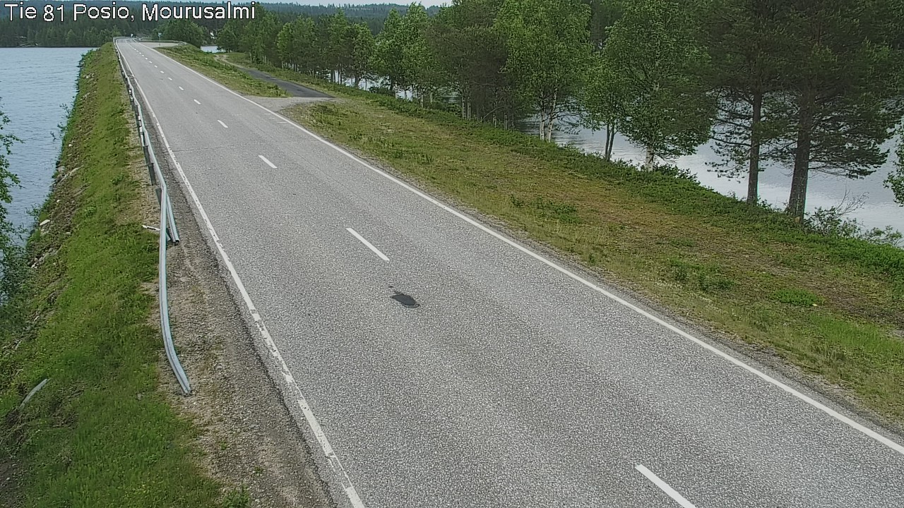Kelikamerat Kuva Tie 81 Posio, Mourusalmi, Posio, Lappi