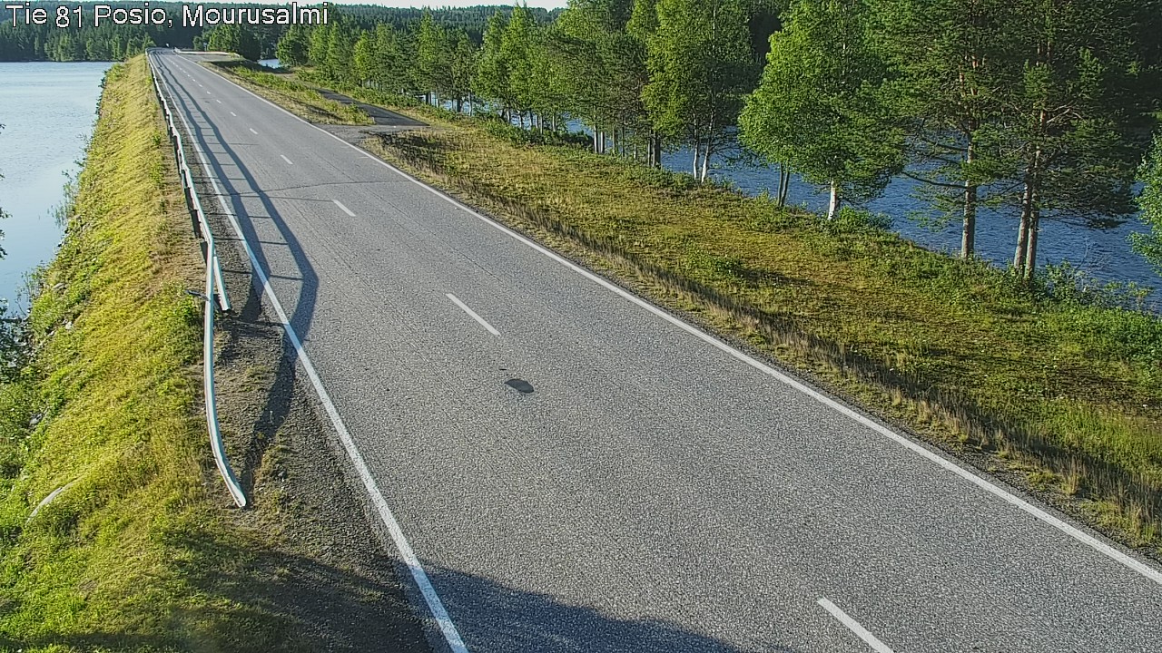 Weather Camera Image Road 81 Posio, Mourusalmi, Posio, Lappi