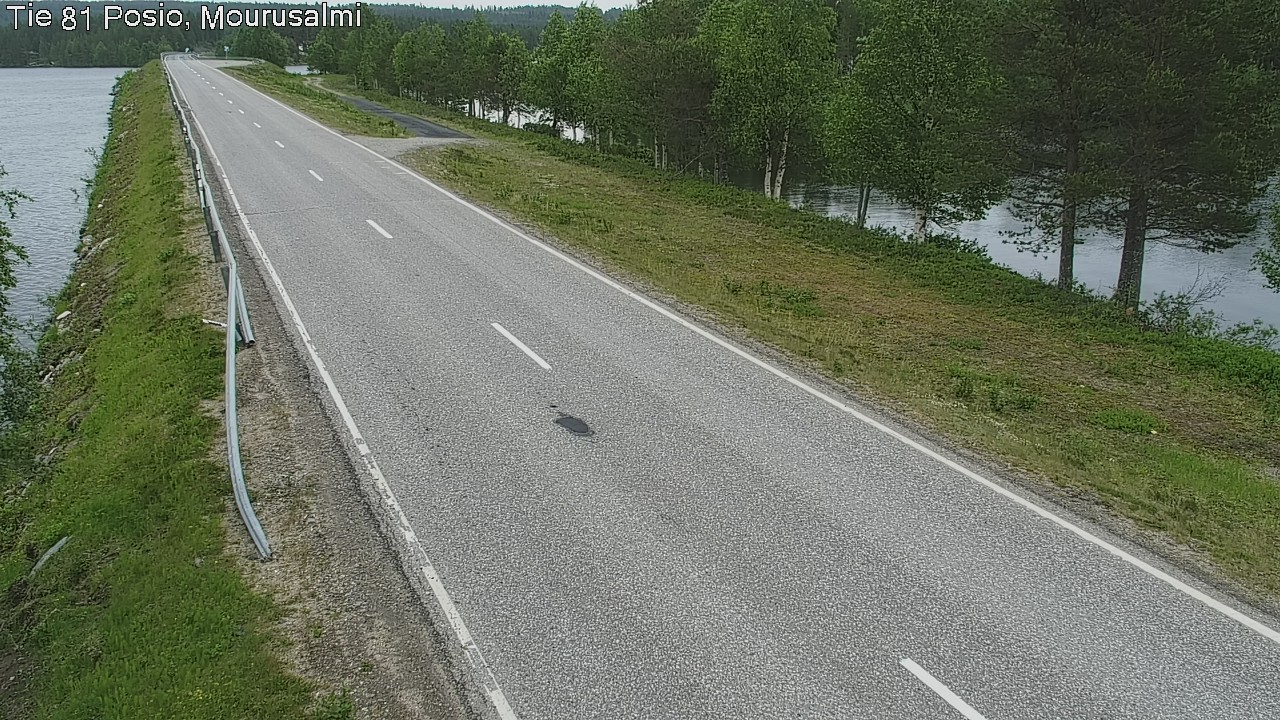 Kelikamerat Kuva Tie 81 Posio, Mourusalmi, Posio, Lappi