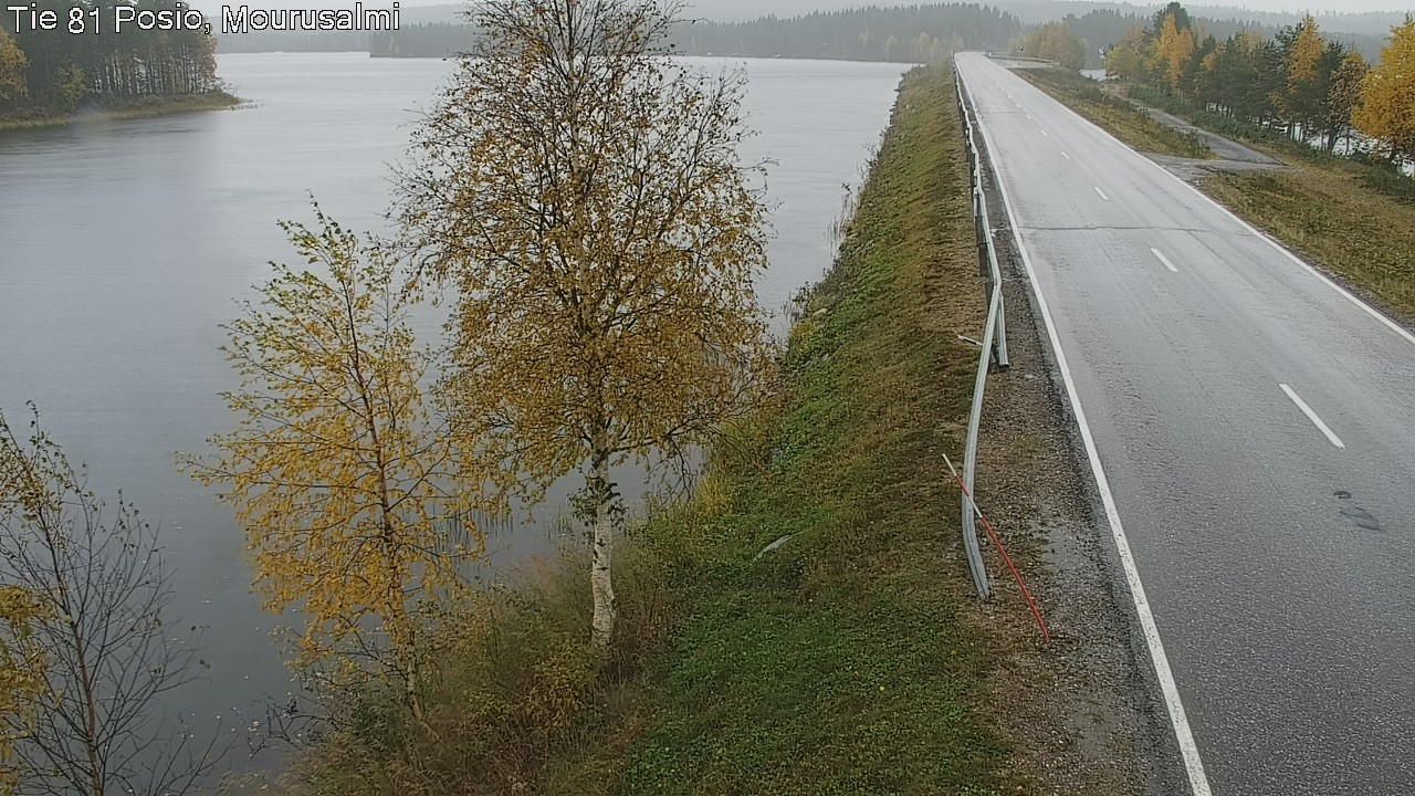 Kelikamerat Kuva Tie 81 Posio, Mourusalmi, Posio, Lappi