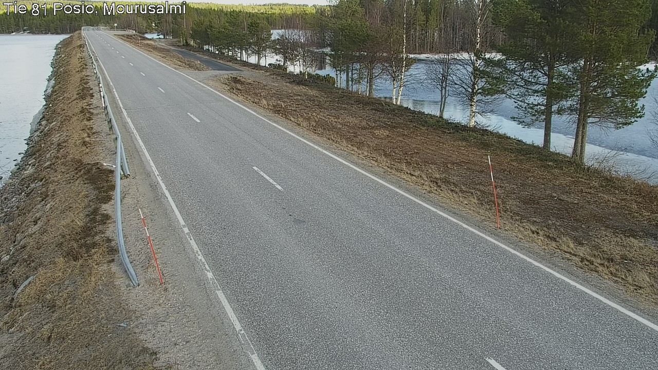 Weather Camera Image Väg 81 Posio, Mourusalmi, Posio, Lappi