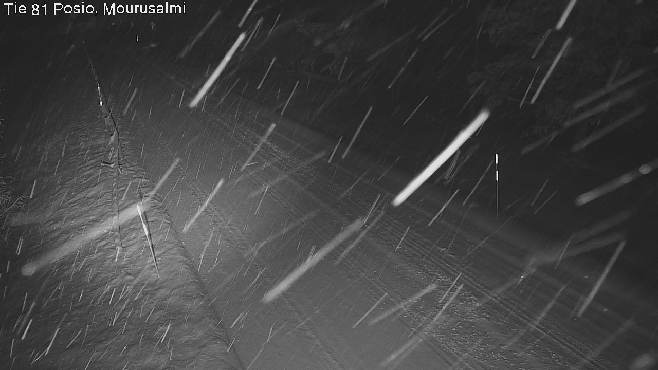 Weather Camera Image Väg 81 Posio, Mourusalmi, Posio, Lappi