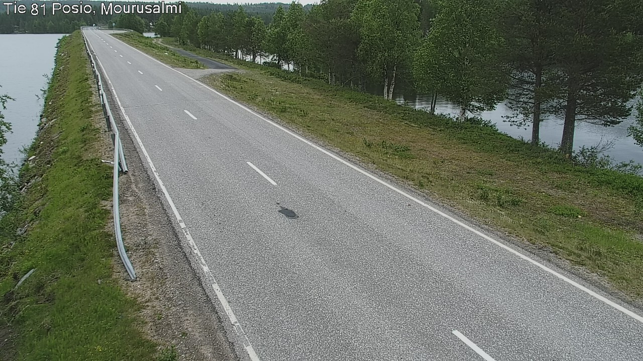 Kelikamerat Kuva Tie 81 Posio, Mourusalmi, Posio, Lappi