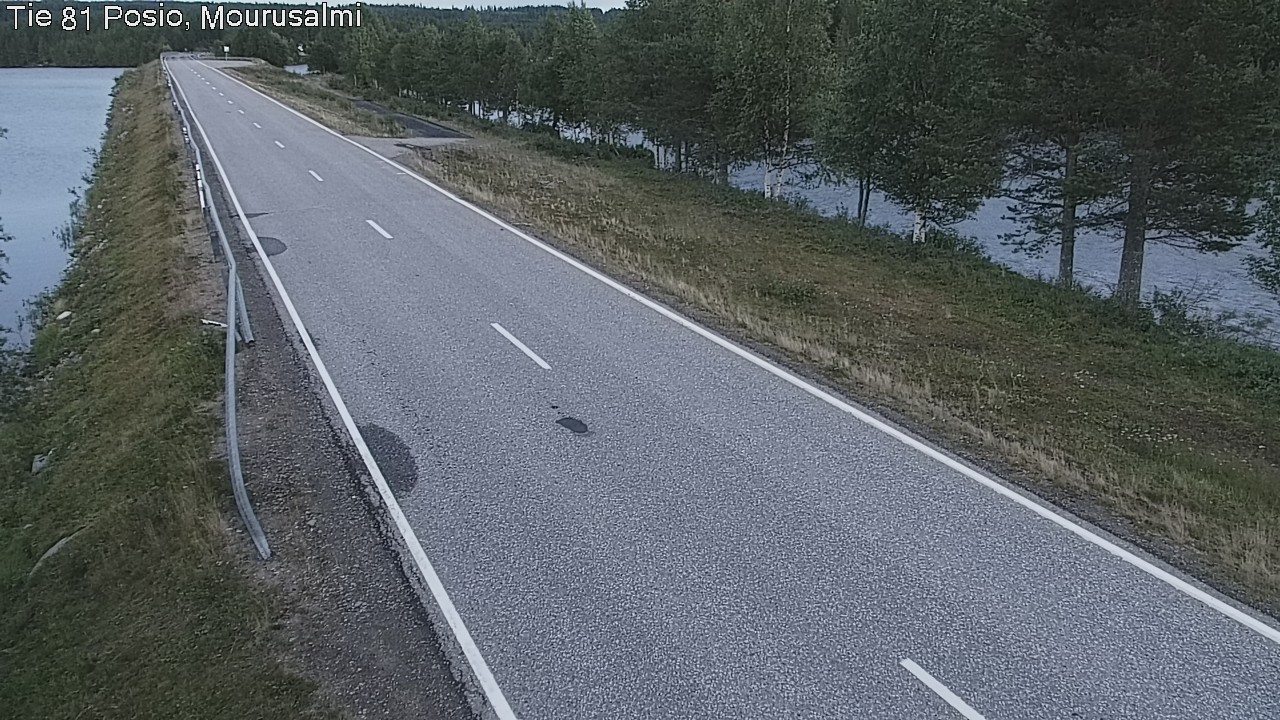Kelikamerat Kuva Tie 81 Posio, Mourusalmi, Posio, Lappi