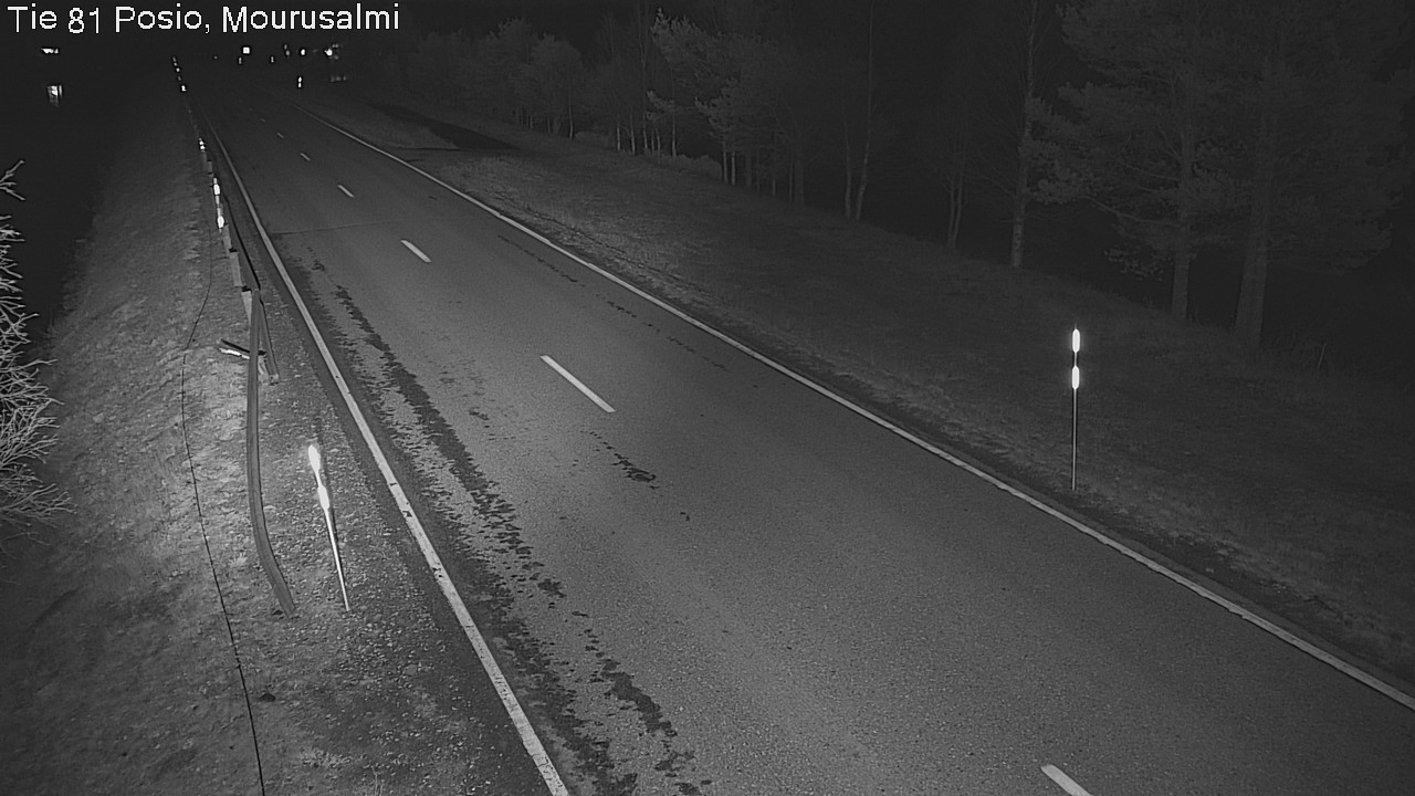 Kelikamerat Kuva Tie 81 Posio, Mourusalmi, Posio, Lappi