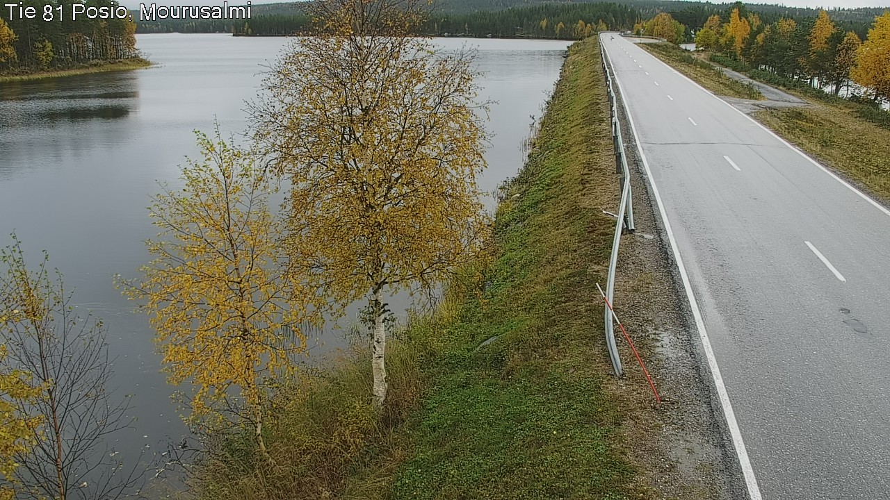 Kelikamerat Kuva Tie 81 Posio, Mourusalmi, Posio, Lappi
