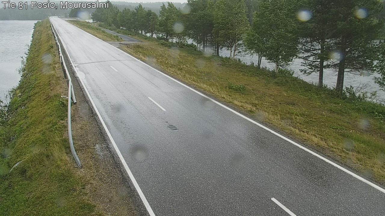 Kelikamerat Kuva Tie 81 Posio, Mourusalmi, Posio, Lappi