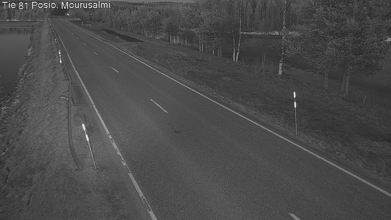 Kelikamerat Kuva Tie 81 Posio, Mourusalmi, Posio, Lappi