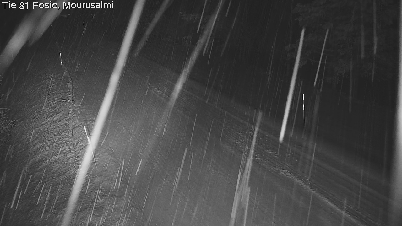 Weather Camera Image Väg 81 Posio, Mourusalmi, Posio, Lappi