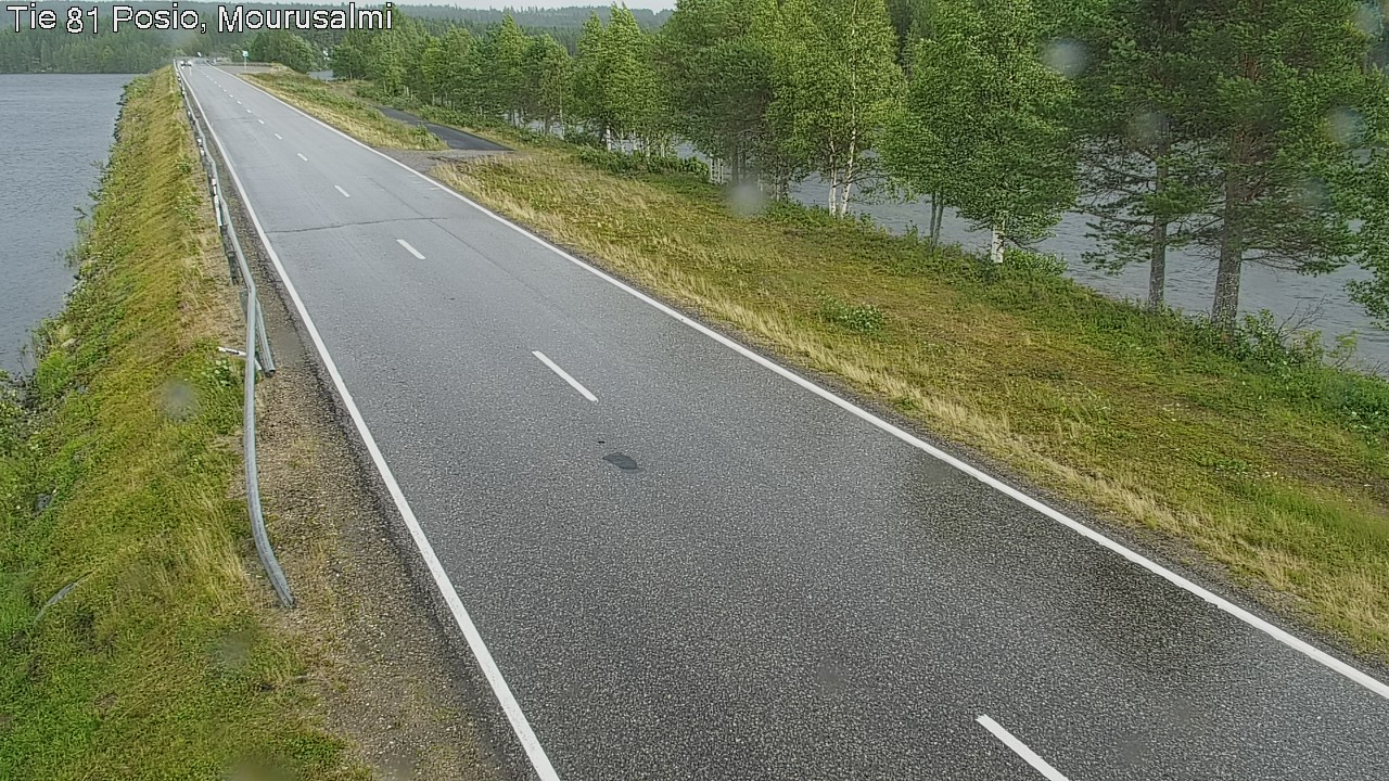 Kelikamerat Kuva Tie 81 Posio, Mourusalmi, Posio, Lappi