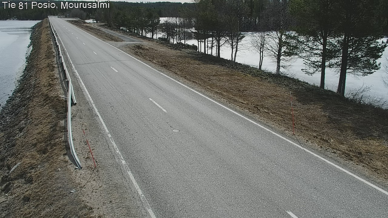 Weather Camera Image Väg 81 Posio, Mourusalmi, Posio, Lappi