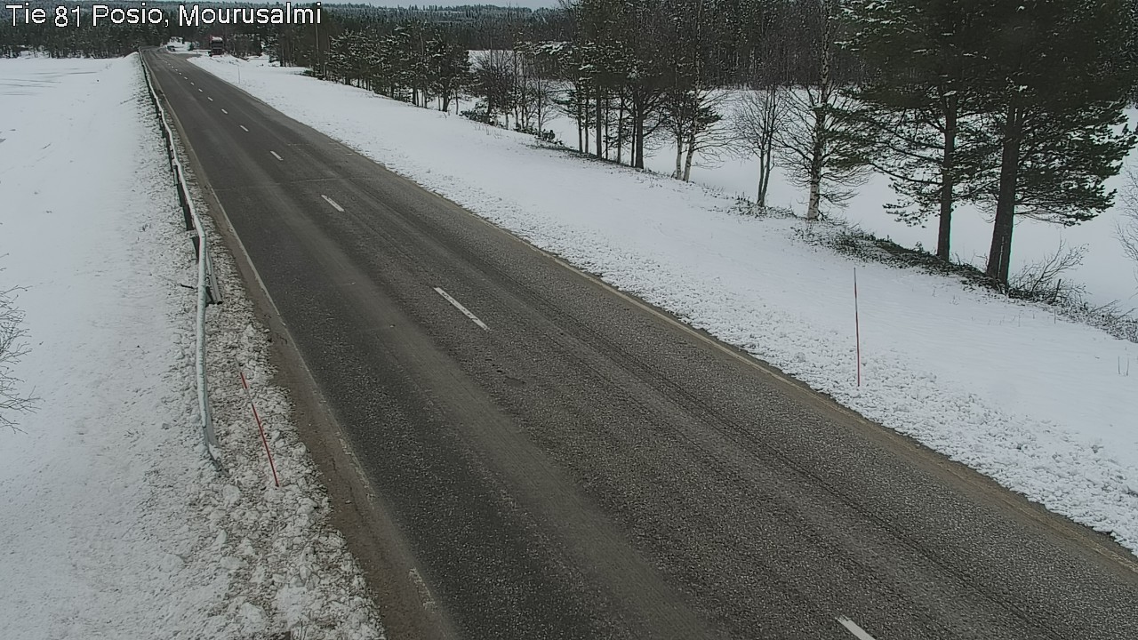 Kelikamerat Kuva Tie 81 Posio, Mourusalmi, Posio, Lappi