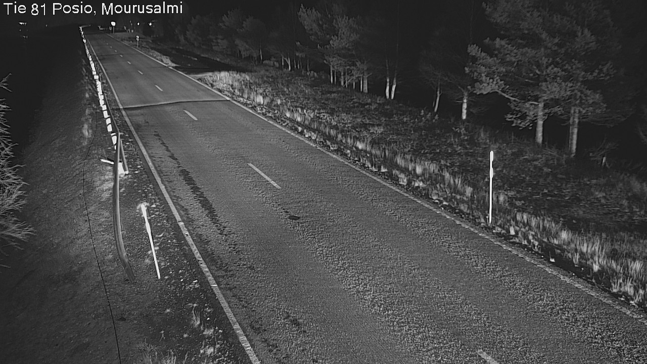 Kelikamerat Kuva Tie 81 Posio, Mourusalmi, Posio, Lappi