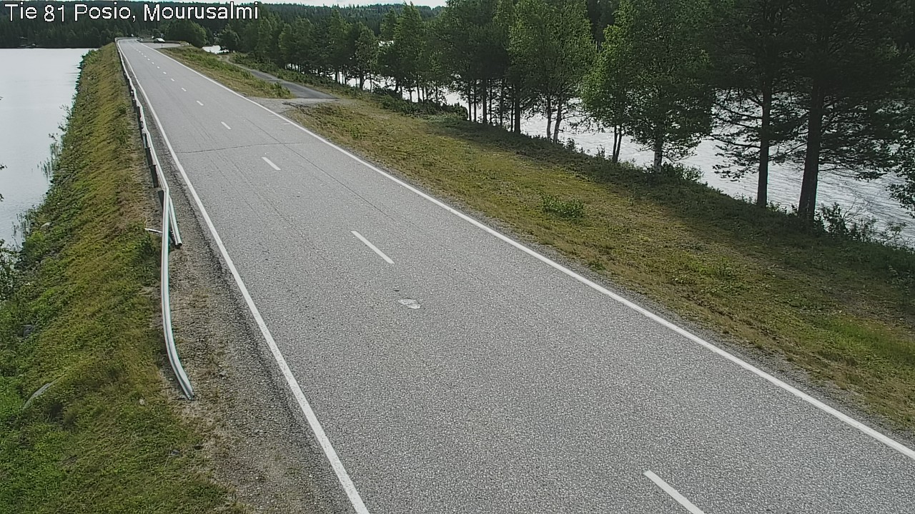 Weather Camera Image Road 81 Posio, Mourusalmi, Posio, Lappi