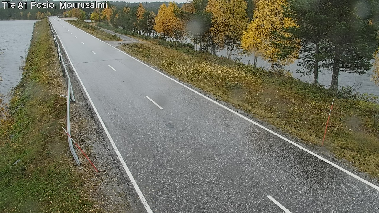 Kelikamerat Kuva Tie 81 Posio, Mourusalmi, Posio, Lappi